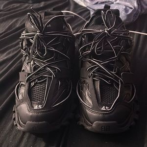 Black size 12 balenciaga tracks ion wear em no more or like it em